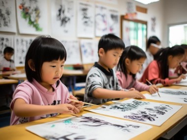 童真墨韵，传承文化——四年级学生硬笔书画风采展