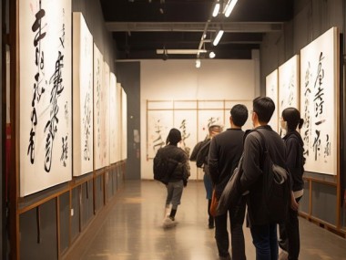 翰墨飘香校园行——大学书法艺术展风采掠影