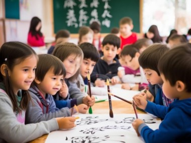 小学四年级书法理论启蒙与探索