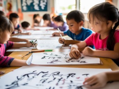童韵飞扬，小学生书法艺术的灵动风采