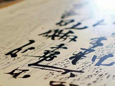 青春飞扬，八年级行书书法作品赏析