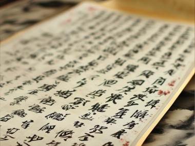七律答友，书法艺术中的流转友谊