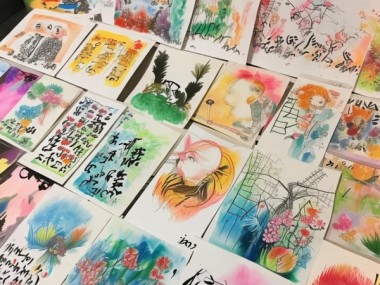 童真艺术绽放，二年级硬笔书画作品集
