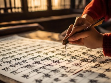 墨舞风华，六格四行书法之美，感受传统艺术韵味