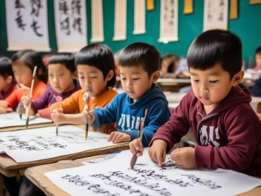 三年级学生的书法启蒙之旅