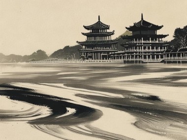 墨舞长江，笔舞岳楼，岳楼记软笔行书书法的艺术精髓