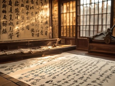书法艺术之旅，盈室五字八行赏析探秘