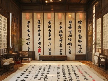 书法艺术巅峰，四大名家传承之榜