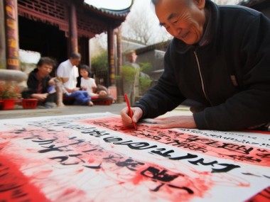 墨香盈门，春联书法，传承与创新的文化生活方式