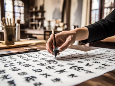 世伟书画工作室，硬笔书法艺术的传承与创新风采