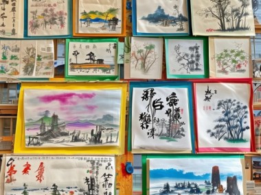 童真绽放，文化传承——二年级学生硬笔书画作品展览