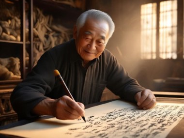 熊云成，笔耕不辍，书法传承的书画艺术名家