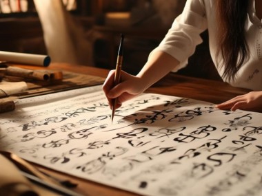 匠心流转，七行书法美韵赏析