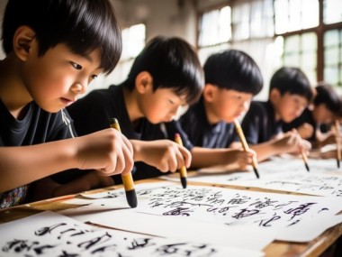 挥毫青春，墨香浸润——书法课集训一日生活掠影