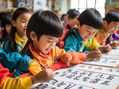 童趣墨香颂生活——小学生书法中的美好颂歌