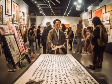 跨界风采，书法名家与圈层文化的交融揭秘