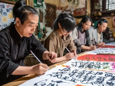 朗溪县书法艺术翘楚，十大名家风采展示