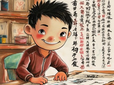 三年级小学生的书法成长之旅