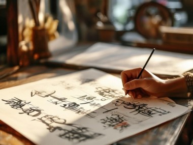 硬笔书画，一日一字，传承与创新的艺术探索