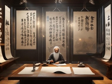 书法艺术巅峰探秘，五大理论家排名榜与传承奥秘