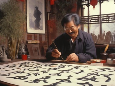 八十年代书法艺术风华，时代印记下的墨香雅韵