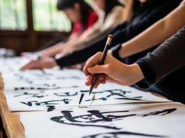 翰墨飘香，传承颜体精粹——三人行书画艺术学校硬笔书法课程风采展示