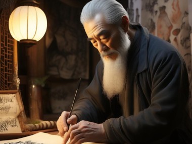 李叔同，书法艺术传承与创新的大师风采