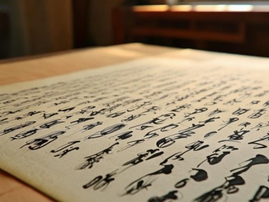 书法美学之旅，流溢五字八行艺术鉴赏