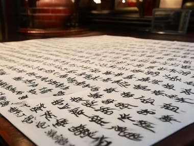 匠心独运，8K行书硬笔书法作品集锦赏析