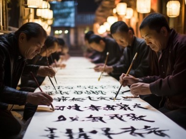 三门峡义马市书法名家匠心独运，共绘艺术传承画卷