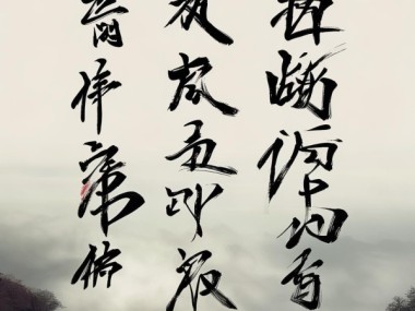全屏4K动态壁纸，感受书法艺术的沉浸式魅力