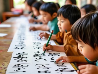 廉政文化润校园，硬笔书法展一年级学子风采
