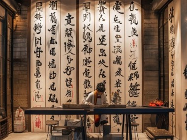 墨韵新时代，书法艺术中的新生活风尚赏析