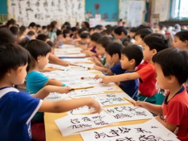 翰墨飘香展青春，二年级硬笔书法盛宴