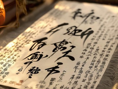 行书中的深情流转，珍重二字的书法艺术解读