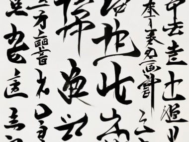 书法艺术动态之美，精选书法动态图桌面赏析集锦