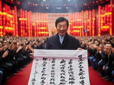 春联书法名家大赛冠军揭晓！