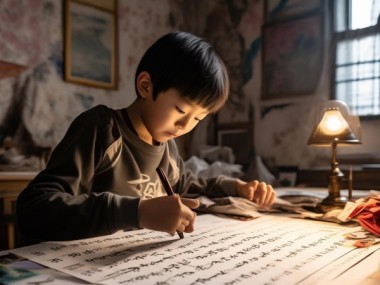 传承经典，培养习惯，四年级书法名家练字帖