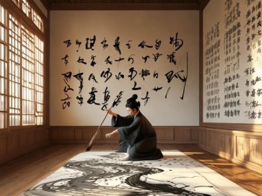 墨舞人生，书法润盈室