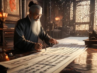 洪宝才书法艺术，墨舞飞扬，传承中华之美
