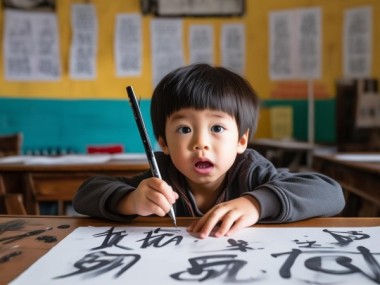 一年级书法启蒙，硬笔书画课开启艺术之旅
