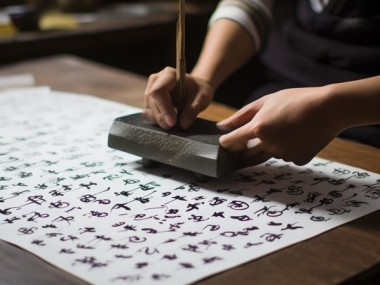 墨舞飘香，七字书法艺术之旅