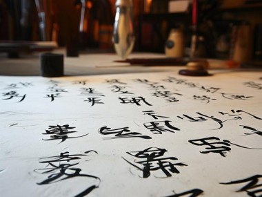 硬笔书法，偏旁部首的动态艺术探析