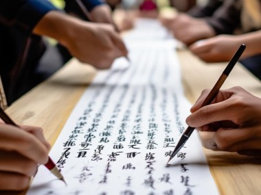 校园硬笔书法之旅，与主题作品纸共鉴墨香