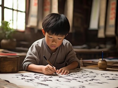柳长宗，三年级书法奇才的硬笔书画之旅