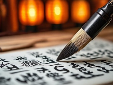 传统艺术新演绎，软笔书法背景图动态绘制全攻略