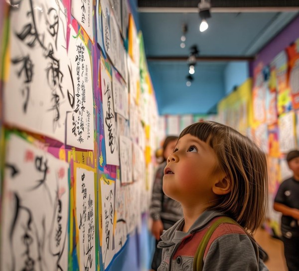 童趣书法展，二年级学生书法作品赏析之旅,童趣书法展，二年级学生书法作品赏析之旅,童趣,书法展,第1张