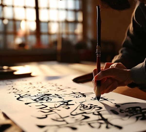 墨舞新时代，A3纸硬笔书法艺术鉴赏,墨舞新时代，A3纸硬笔书法艺术鉴赏,书法艺术,第1张