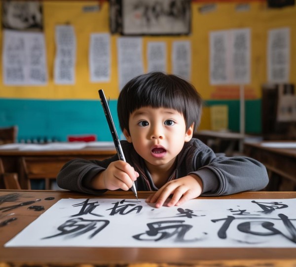 一年级书法启蒙，硬笔书画课开启艺术之旅,一年级书法启蒙，硬笔书画课开启艺术之旅,书法艺术,第1张