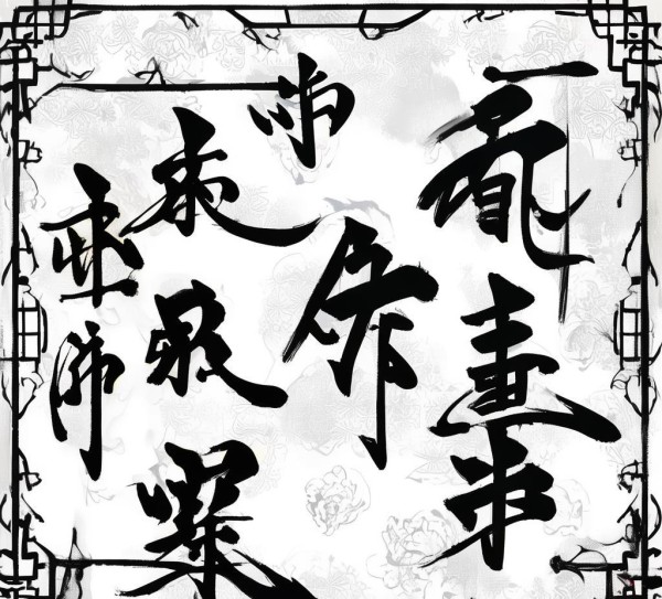 家和万事兴，书法动态图演绎传统和谐之美,家和万事兴，书法动态图演绎传统和谐之美,书法艺术,第1张
